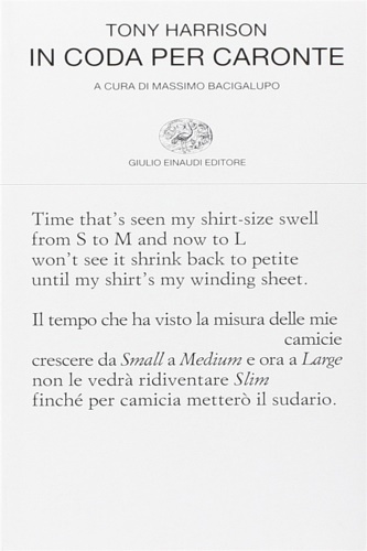 Harrison, Tony. - In coda per Caronte.