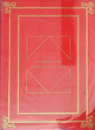 Buonanni,Filippo. - Ricreatione dell'occhio e della mente nell'osservation' delle chiocciole. Proposta a'curiosi delle opere della natura dal P.Filippo Buonanni della Compagnia di Gies.