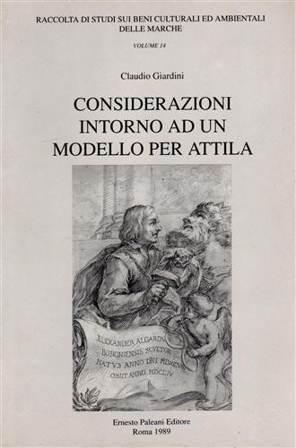 Giardini,C. - Considerazioni intorno ad un modello per Attila.