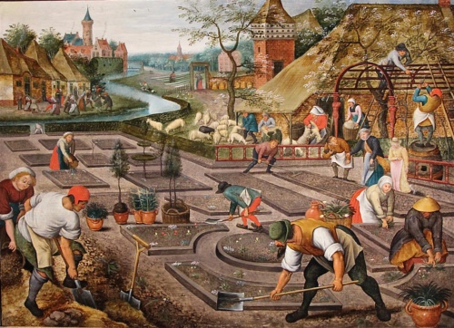 -- - Pieter Brueghel the younger. The Spring.