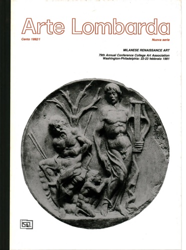 Gatti Perer,Maria Luisa (dir.). - Arte Lombarda. Rivista di storia dell'arte. 1992/1. 79th annual Conference College