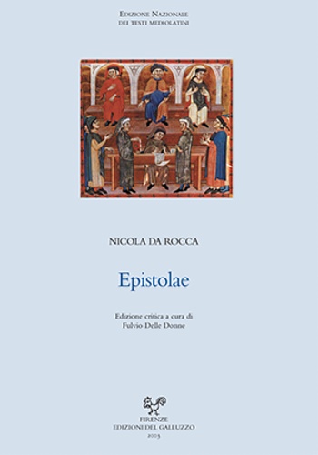 Nicola da Rocca. - Epistolae.