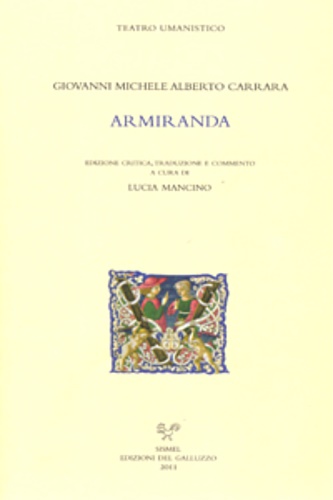 Carrara,Giovanni Michele Alberto. - Armiranda.