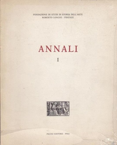 -- - Annali I. Premessa di Anna Banti. --Giu