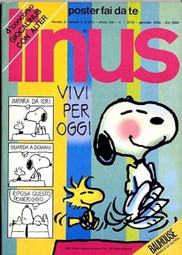 Linus. Anno XIX Gennaio 1983. NÂ°1 (214). di AA.VV. - Libri usati su