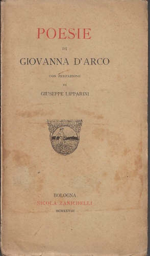 D'Arco Di Bagno,Giovanna (marchesa). - Poesie.