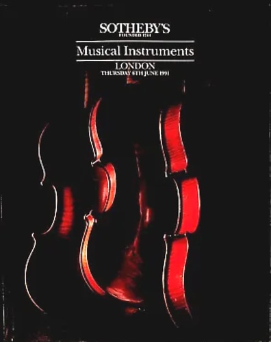 Auction Catalogue: - Musical Instruments.
