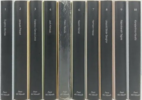-- - Poeti del Mondo. 10 volumi serie completa. Ogni
