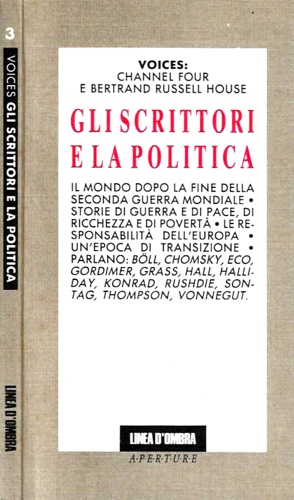 -- - Gli scrittori e la politica.