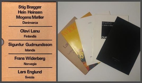 Cataloghi: - Paesi Nordici. La Biennale di Venezia 1978. 4 cataloghi di mostre di artis