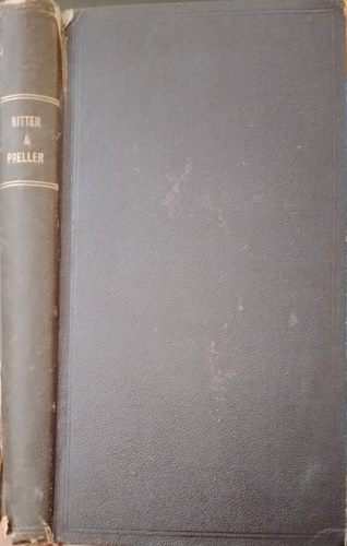 Ritter,H. Preller,L. - Historia philosophiae graecae et Romanae ex fontium locis contexta.