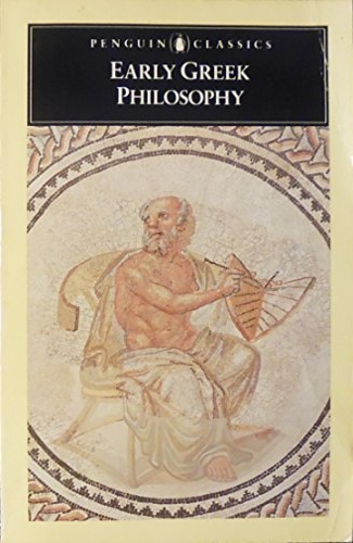 Barnes,Jonathan. - Early Greek Philosophy.