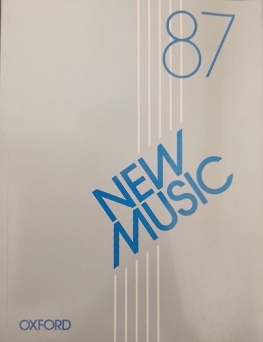Finnissy,Michael. Wright,Roger. - New Music 87.