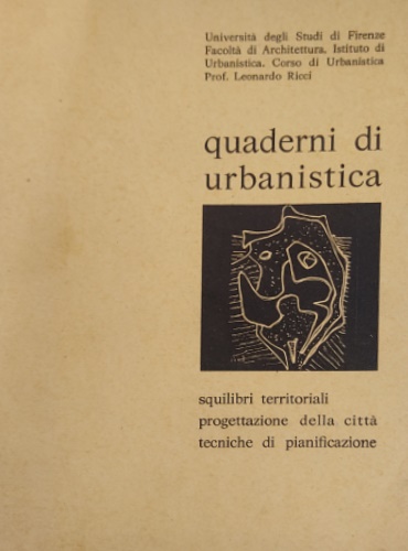 -- - Squilibri territoriali. Progettazione della citt. Tecniche di pianificazione.
