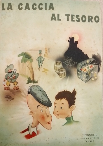 -- - La caccia al tesoro. Avventure di Pippo e Peppo. Gioco da tavola.