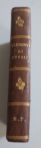 Gherardini,Giovanni, - Elementi di poesia. Nuova edizione considerevolmen