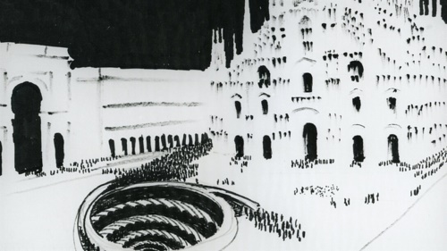 Francesco Somaini. (Lomazzo, 1926  Como, 2005). - Senza titolo.
