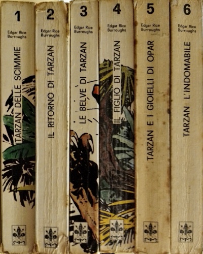 Edgar Rice Burroughs. - Tarzan. Presentazioni di Dino Buzzati.
