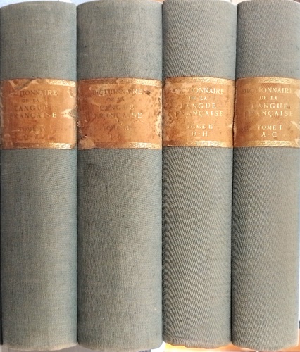 Littr,P.-Emile. - Dictionnaire de la langue francaise.
