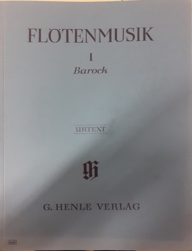 Graf,Peter-Lukas. Heinemann,Ernst-Gunter. - Flotenmusik I. Barock. Urtext.
