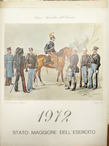 -- - Armi e specialit dell'esercito. Antiche uniformi tratte da tav