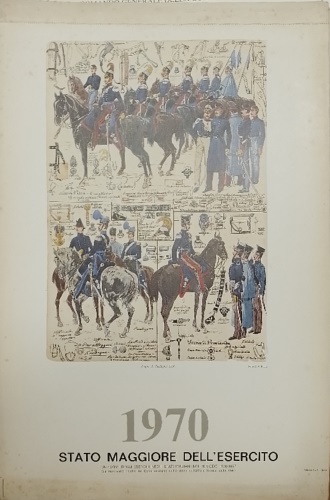 -- - Uniformi degli eserciti negli stati italiani nel periodo 1836-1837. Dai manoscritti inediti del Cenni esistenti nell'Archivio dell'Ufficio Storico dello SME. Antiche uniformi tratte da tav