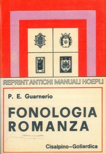 Guarnerio,P.E. - Fonologia romanza.