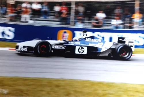  - Ralf Schumacher. Williams - BMW. GP Monza 2002. Original Photo Paper. Questa fotografia fa parte di