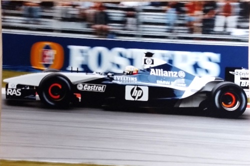  - Ralf Schumacher. Williams - BMW. GP Monza 2002. Original Photo Paper. Questa fotografia fa parte di