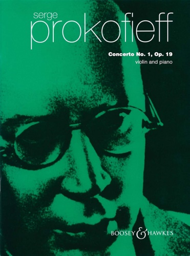 Prokofieff,Serge. - Concerto No. 1 Op. 19. violin and piano.