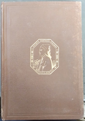 Dante Alighieri. - Il trattato de Vulgari Eloquentia. Per cura di Pio Rajna. Seconda