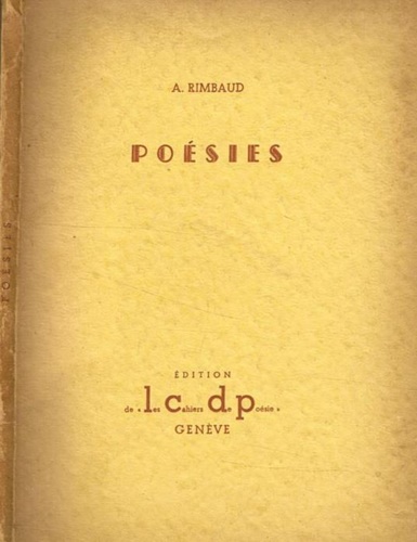 Rimbaud, A. - Posies.