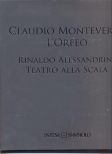 Alessandrini,Rinaldo. - Claudio Monteverdi. L' Orfeo. cofanetto contenente 2 tomi co