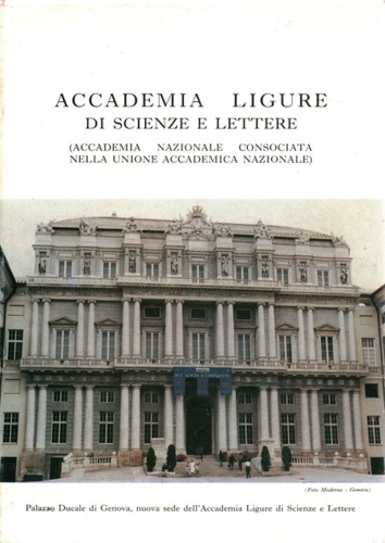 -- - Centenario degli atti accademici 1890-1990.
