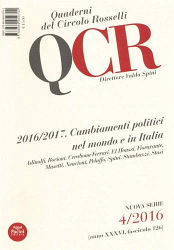 Dinolfi, Borioni, Cerabona, Ferrari, El Houssi, Fioravante, Musetti, Nencioni e altri. - Cambiamenti politici nel mondo e in Italia.