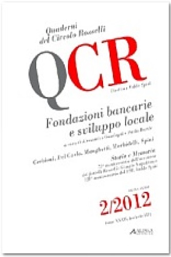 -- - Fondazioni Bancarie e sviluppo locale.