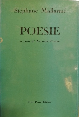 Mallarm, Stephane. - Poesie.