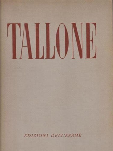 -- - Tallone. (Cesare).
