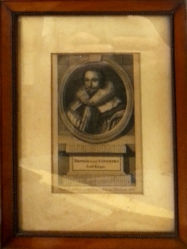  - Thomas Lord Coventry Lord keeper.