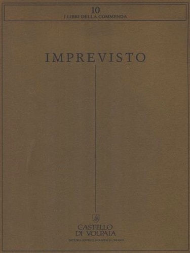 Catalogo della Mostra. - Imprevisto. Carla Accardi, Getulio Alviani