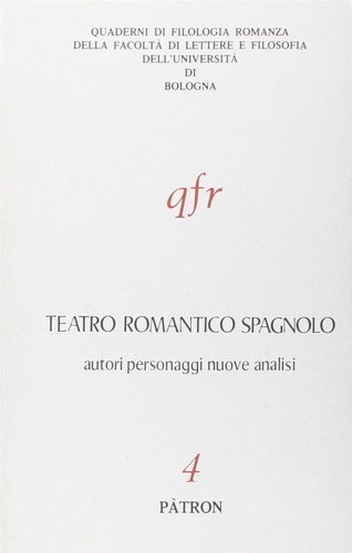 -- - Teatro romantico spagnolo. Autori personaggi nuove analisi.
