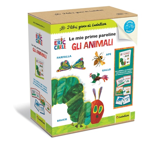 Nicoletta Costa. - Gli animali. Le mie prime paroline. I libri gioco del piccolo Bruco Maisazio. Ediz. a colori. Con gioco