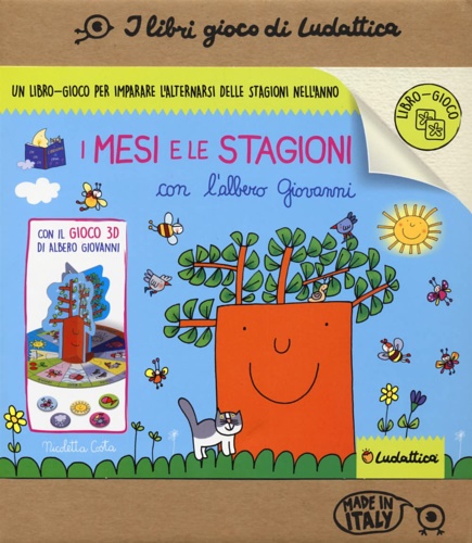 Nicoletta Costa. - I mesi e le stagioni con l'albero Giovanni. Ediz. a colori. Con 12 gettoni. Con gioco da assemblare .