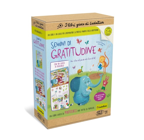 Lavinia Costantino. - Semini di gratitudine. Un libro gioco di mindfulness per tutta la famiglia. Ediz. a colori. Con Gioco.