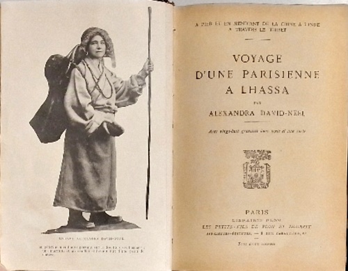 David Neel,Alexandra. - Voyage d' une parisienne a Lhasa.
