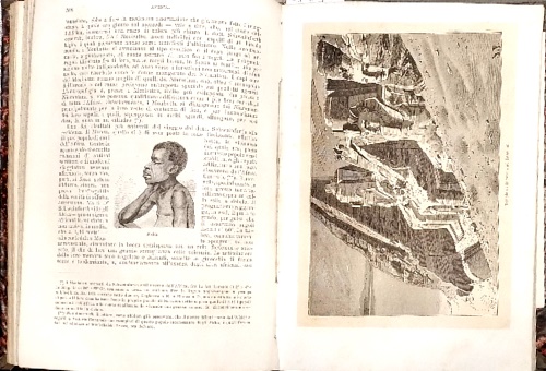 Di Hellwald,Federico. Strafforello,Gustavo. - Africa secondo le notizie pi recenti. Con molte illustrazioni, un' a