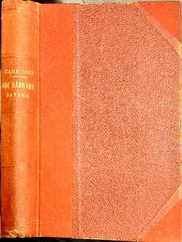 Carducci,Giosu (Enotrio Romano). - Odi Barbare.