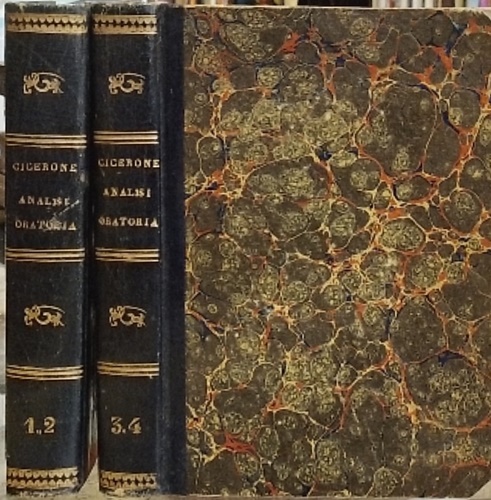 Cicerone. - Opera analitica sopra le orazioni di M.T. Cicerone. Nella quale si discuoprono tutte le finezze dell'arte, s per quello che riguarda all'interna e forte condotta degli argomenti come per quello che concerne all'esteriore abbellimento e vestito. Studio e fatica di Giannangelo