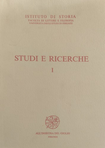 Adriani,M. Rosi,S. Bianchetti,S. e altri. - Studi e Ricerche.