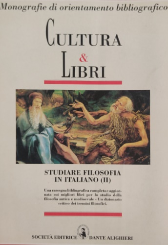 -- - Studiare filosofia in italiano (II). Storia della filosofia antica e medievale.